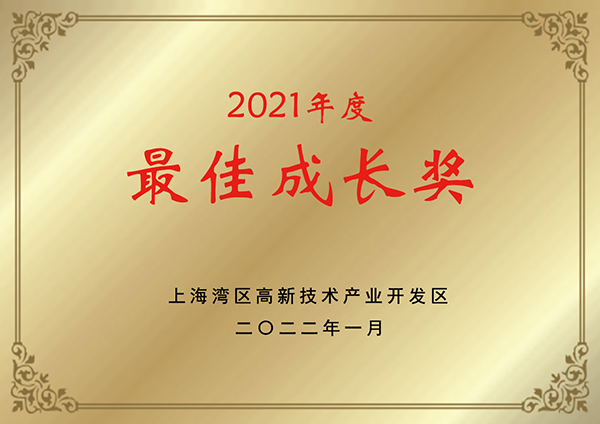 Best Growth Award